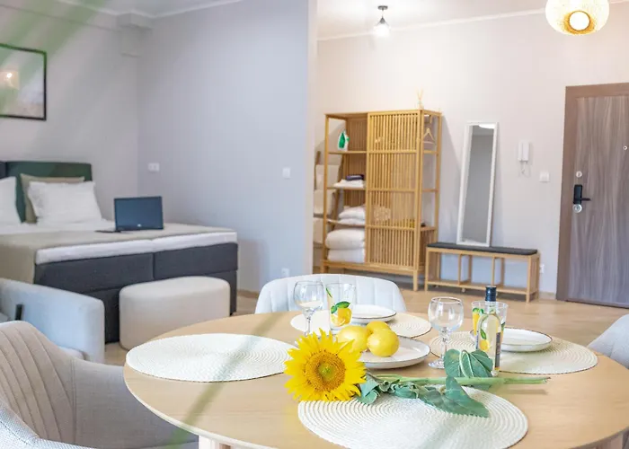 дизайнерско студио в модерна сграда -молимаркс делукс студио Апартаменты