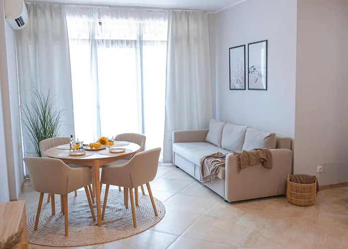 Апартаменты дизайнерско студио в модерна сграда -молимаркс делукс студио *