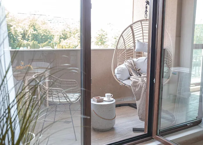 дизайнерско студио в модерна сграда -молимаркс делукс студио Апартаменты *